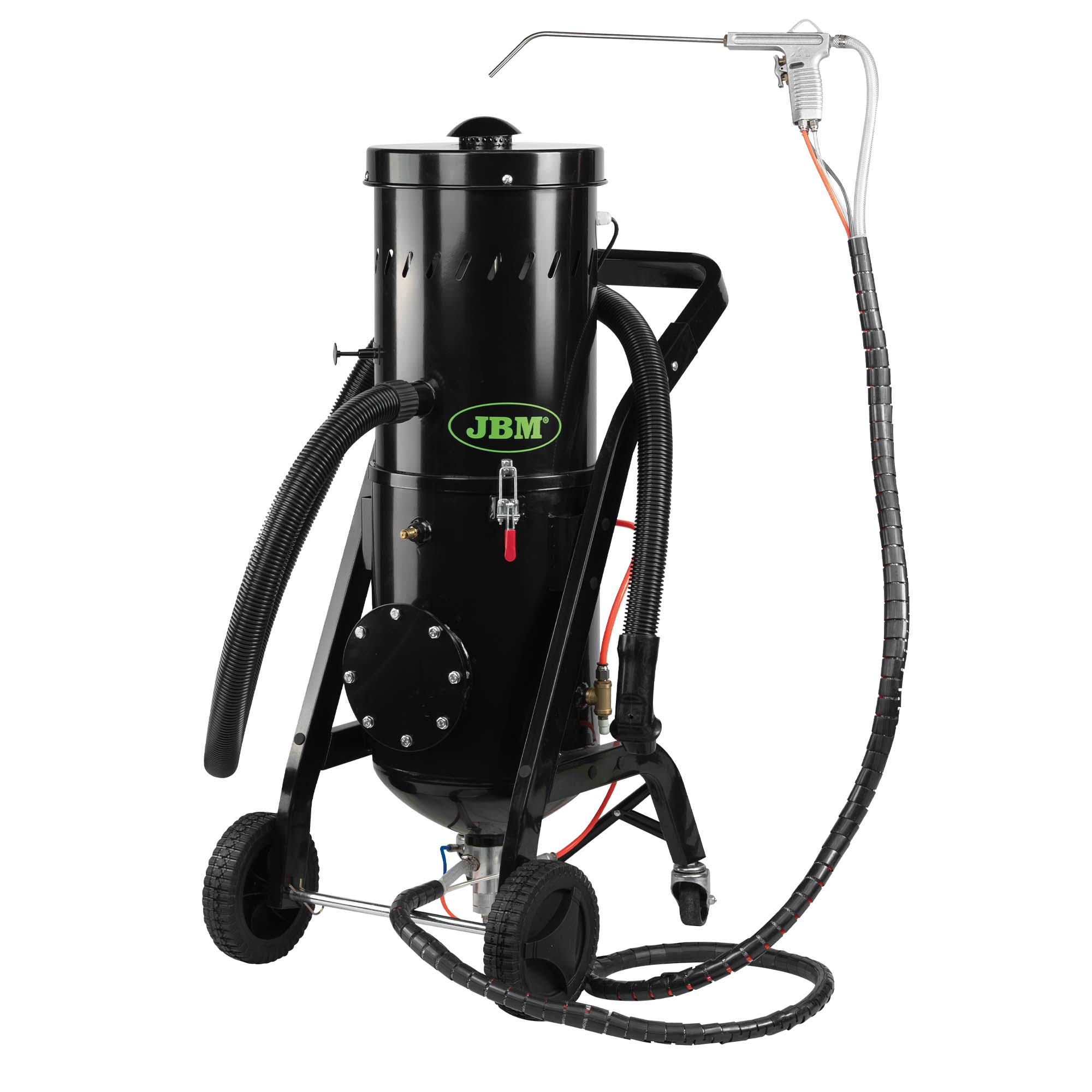 SERBATOIO PORTATILE PER LA PULIZIA DEL CARBONIO MEDIANTE SABBIATURA – 18L 54866 JBM