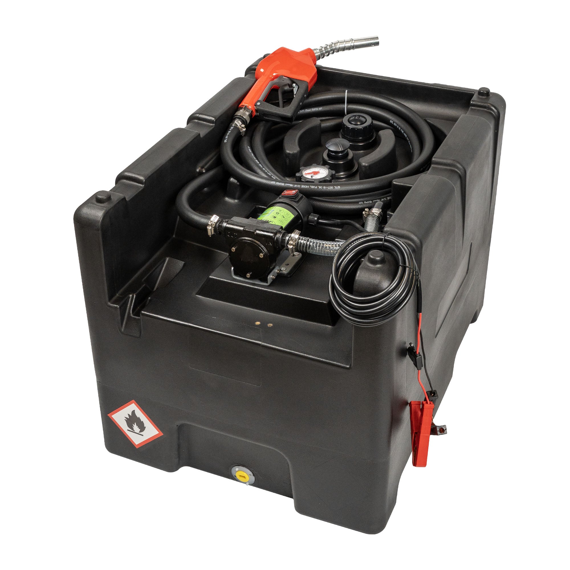 POMPA ELETTRICA PER CARBURANTE DIESEL CON SERBATOIO DA 200L 54875 JBM