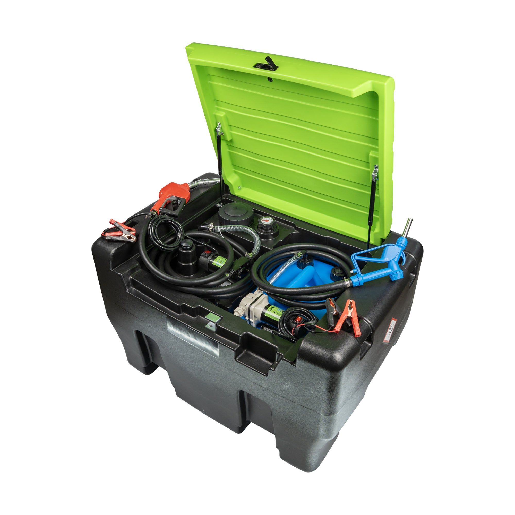 POMPA PER CARBURANTE DIESEL E AUS32 CON SERBATOIO DOPPIO DA 330+50L 54877 JBM