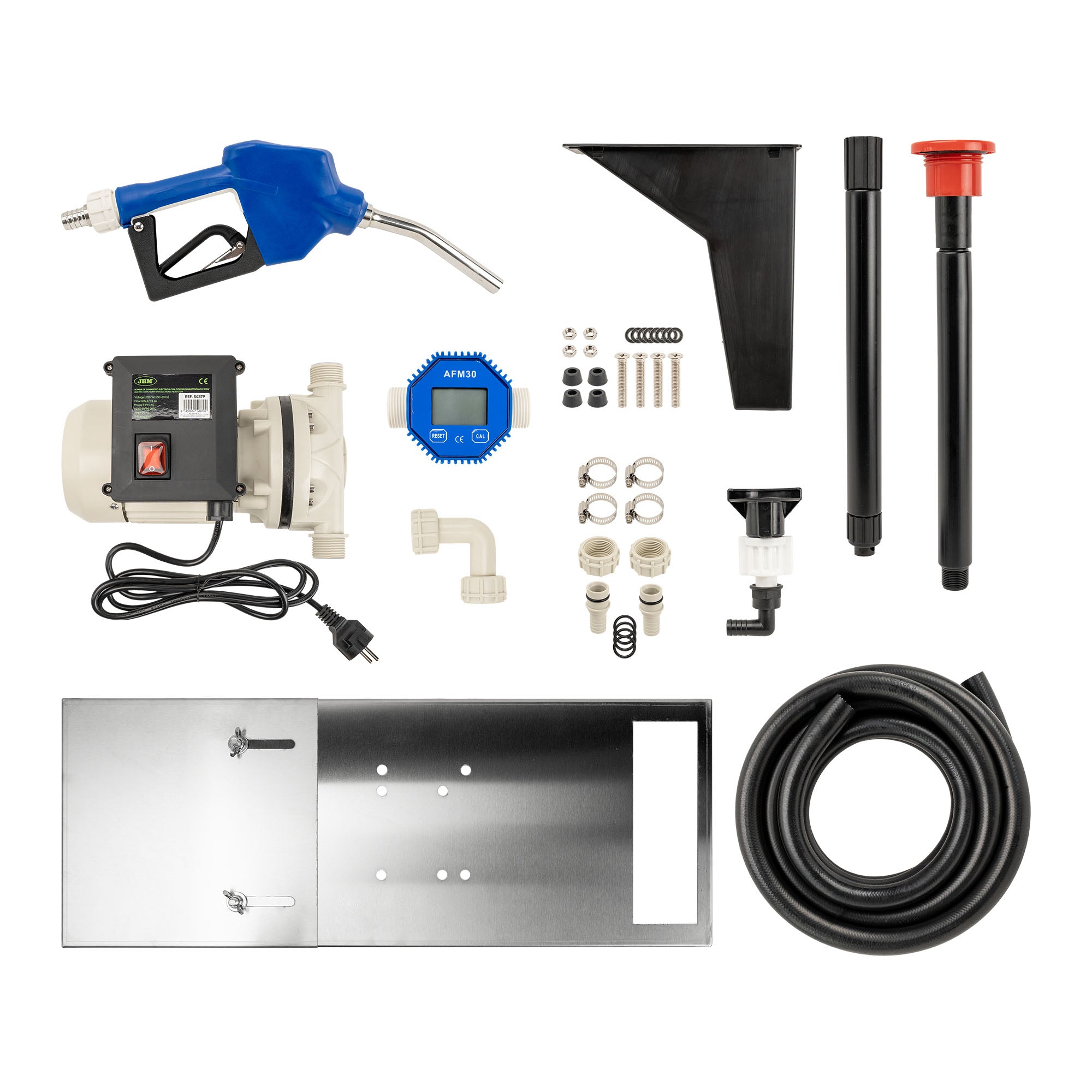 POMPA DI ALIMENTAZIONE ELETTRICA AUS32 CON CONTATORE ELETTRONICO 370W 54879 JBM