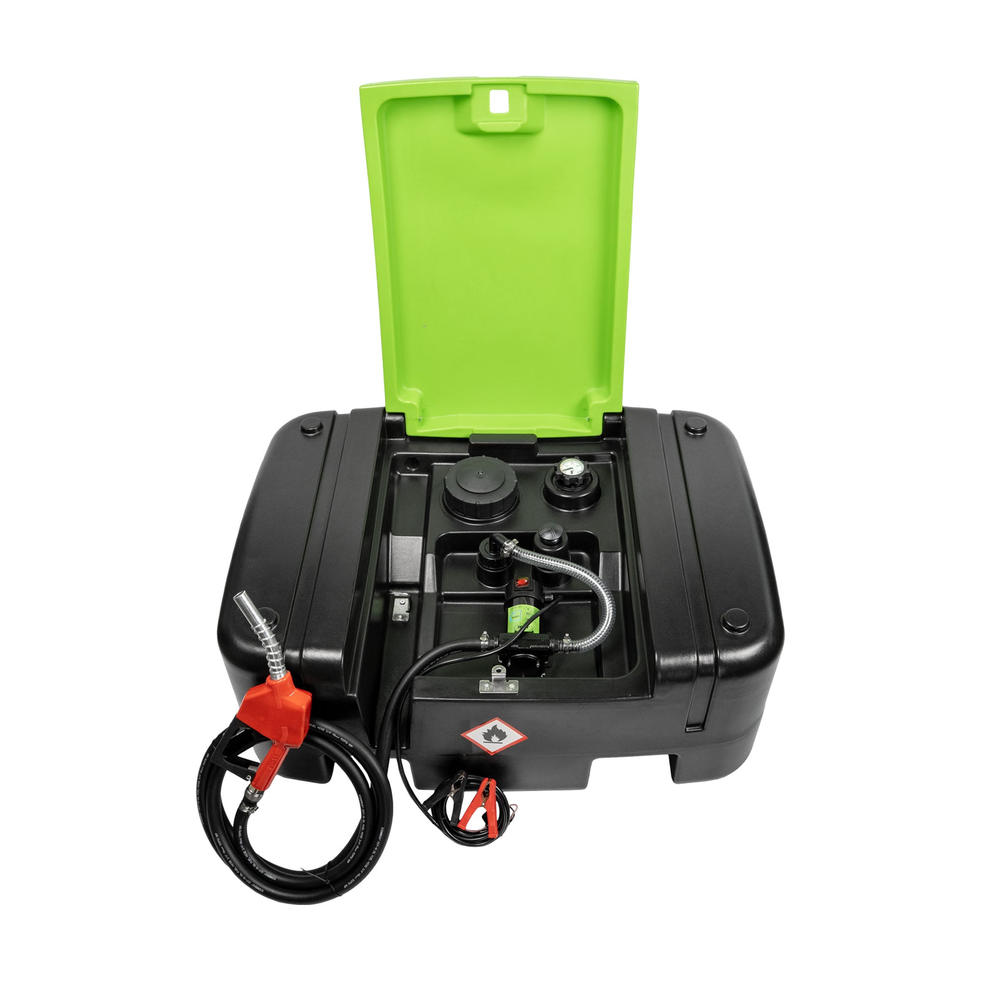 POMPA ELETTRICA PER GASOLIO CON SERBATOIO DA 210L 54881 JBM