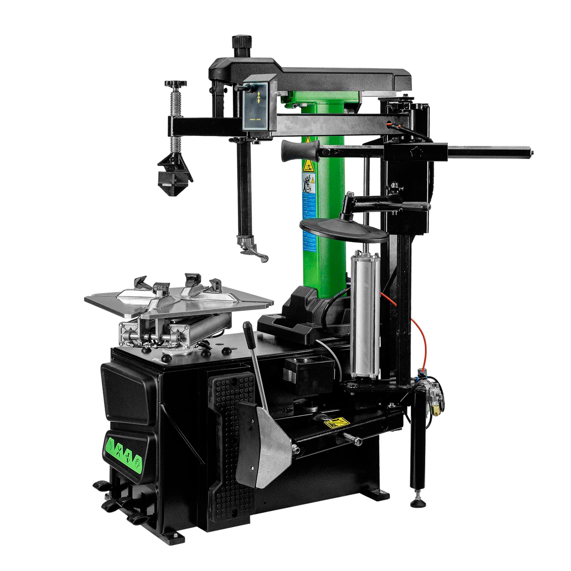 SMONTAGOMME CON TORRE BASCULANTE AUTOMATICA E BRACCIO AUSILIARIO 220V 54964 JBM