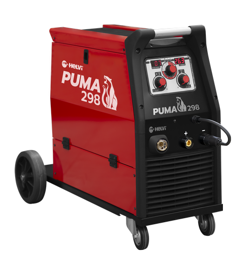 Saldatrice Multiprocesso Puma 298 + Kit 300A 400V - HELVI