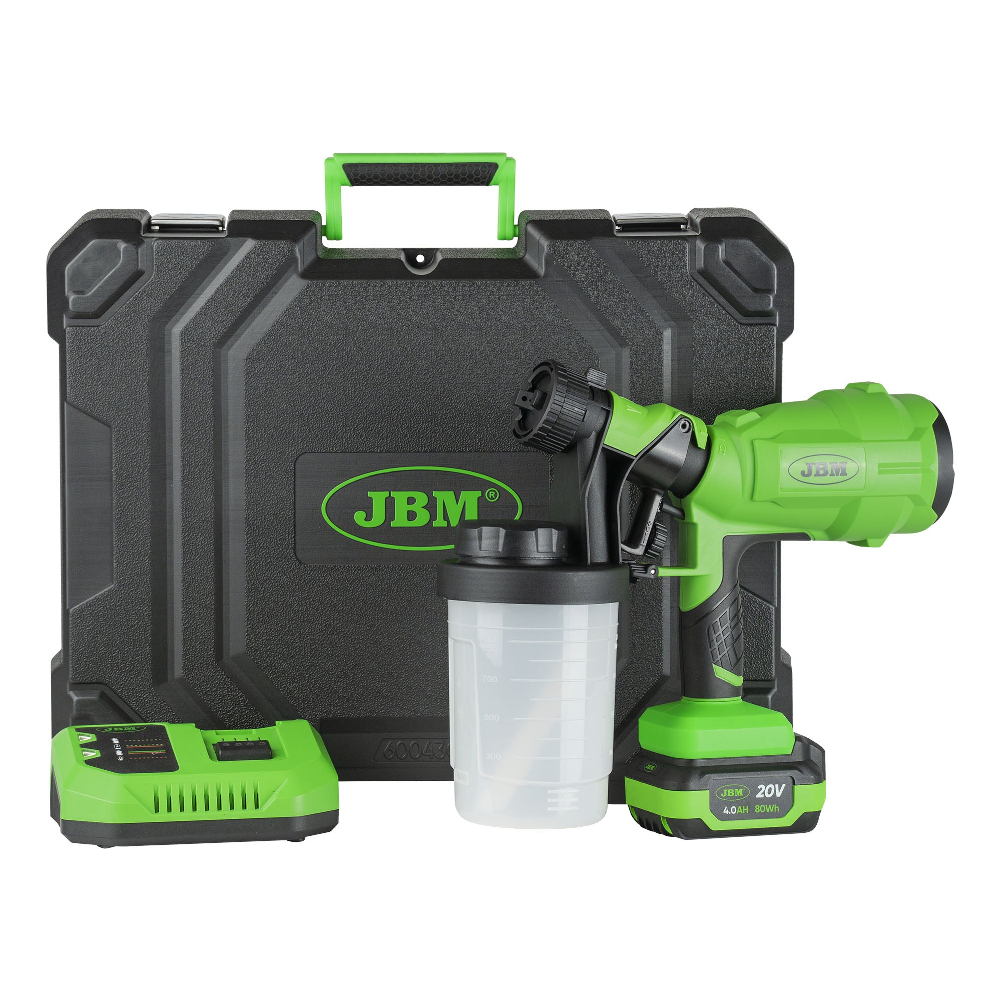 SPRUZZATORE DELLA VERNICE A BATTERIA CON CUSTODIA 60043C JBM