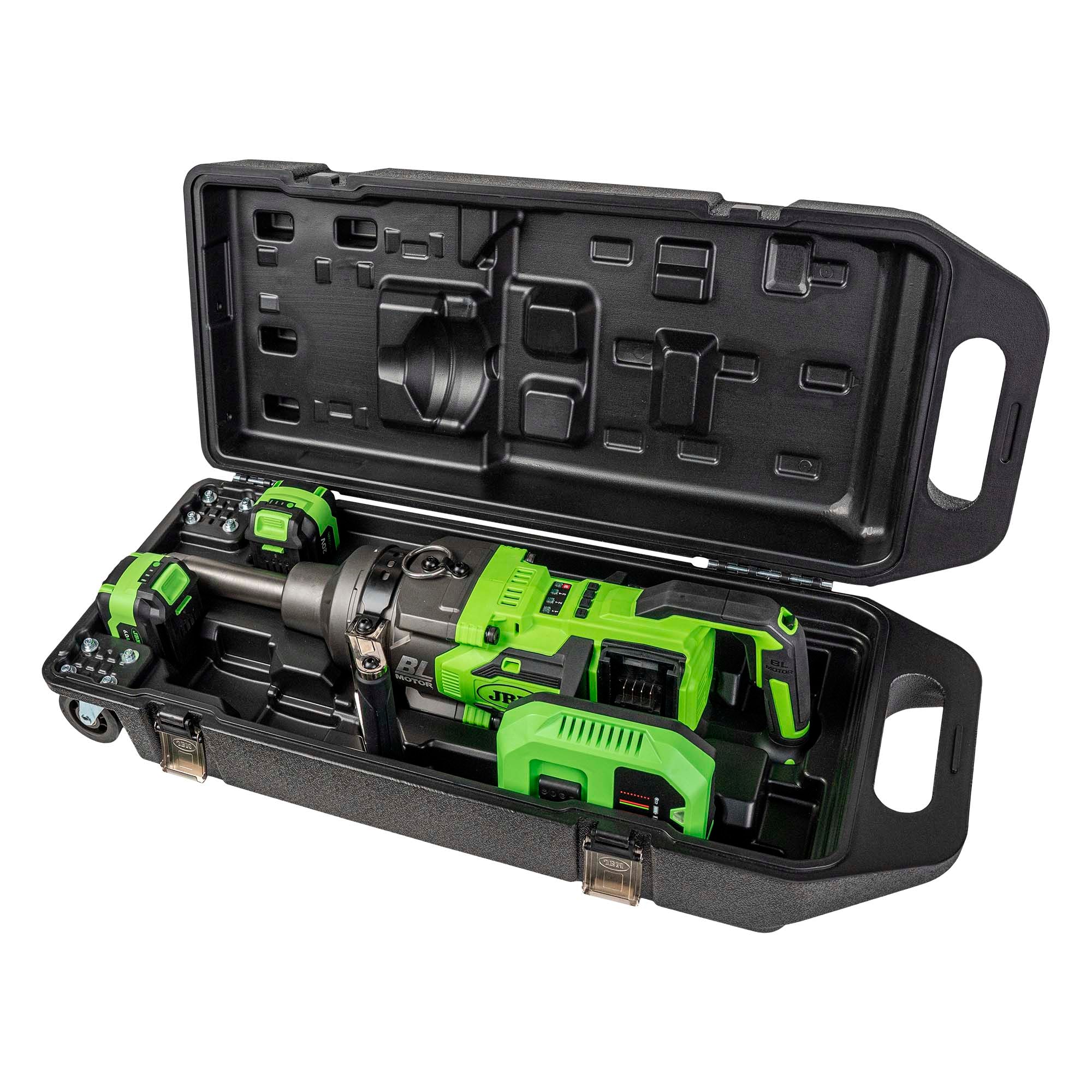 AVVITATORE AD IMPULSI BRUSHLESS A BATTERIA 1" 4000NM CON VALIGETTA CON 2 BATTERIE DA 6AH 60064C JBM