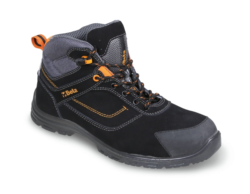 Scarpe alte in action nabuk idrorepellente con inserto antiabrasione nella zona del puntale e rapido sfilamento Beta 7218FN