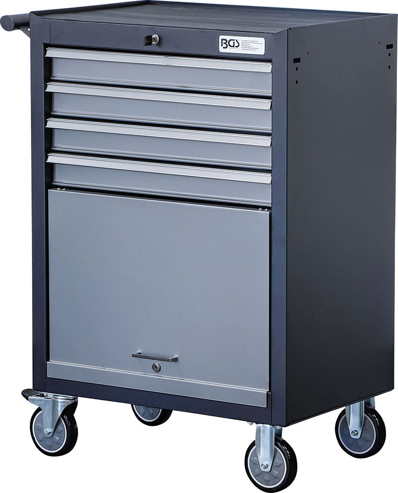 CARRELLO PORTAUTENSILI, 4 CASSETTI + 1 VANO VUOTO