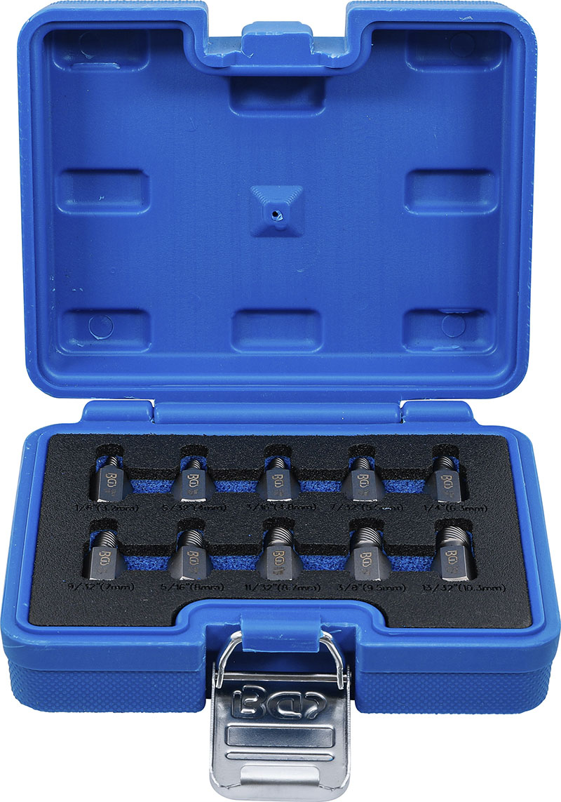 SET 10 PEZZI, ESTRATTORI PER VITI BGS8547