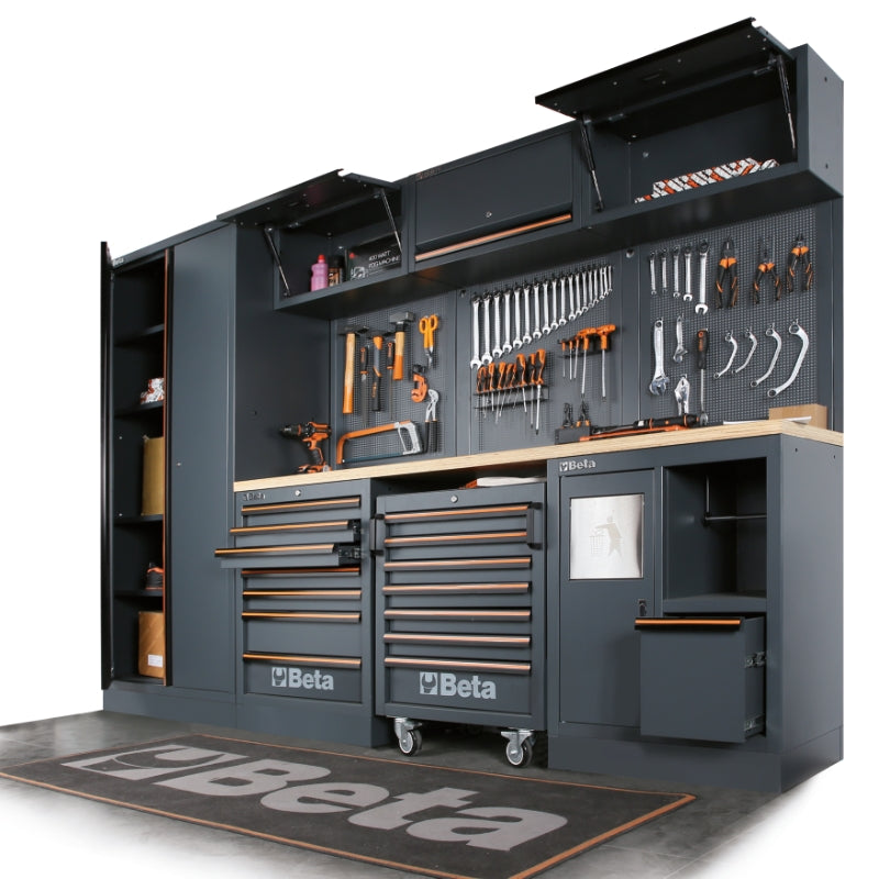 Modulo fisso con 4 cassetti per arredo officina C45PRO 2.0 Beta C45PRO 2.0 M4