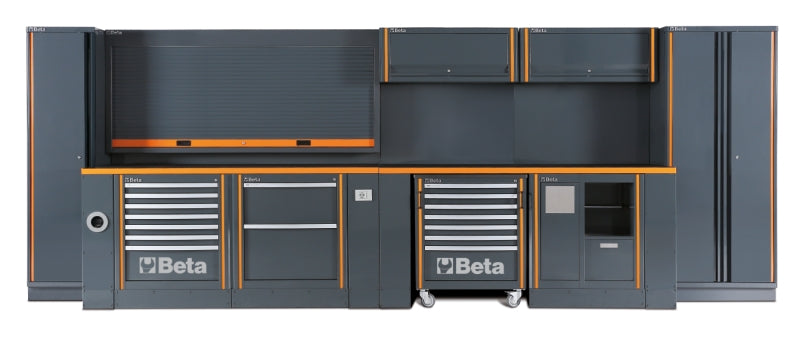 Combinazione completa arredo officina RSC55 Beta C55