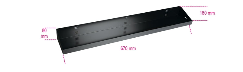 Mensole in acciaio per pareti angolo Beta C55MP