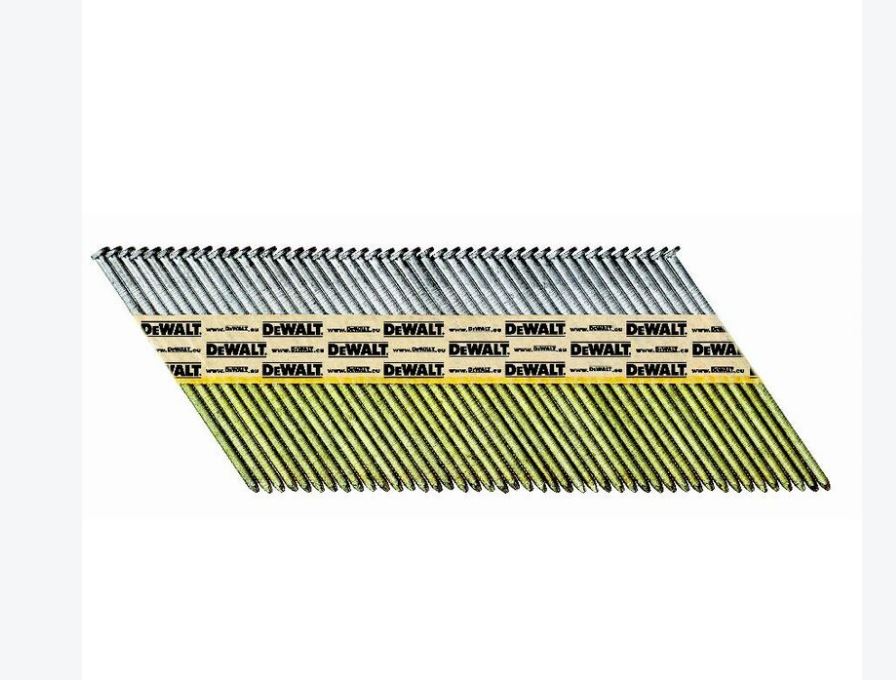 Chiodi in stecca collettizzati RING lucidi DeWalt 2.8x63mm (2200pz) DeWalt