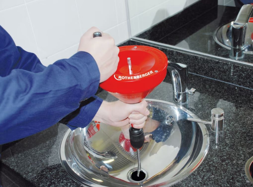 Apparecchio sturatore manuale ed elettrico ROSPI 8 H+E Plus 7,5 MT.   ROTHENBERGER