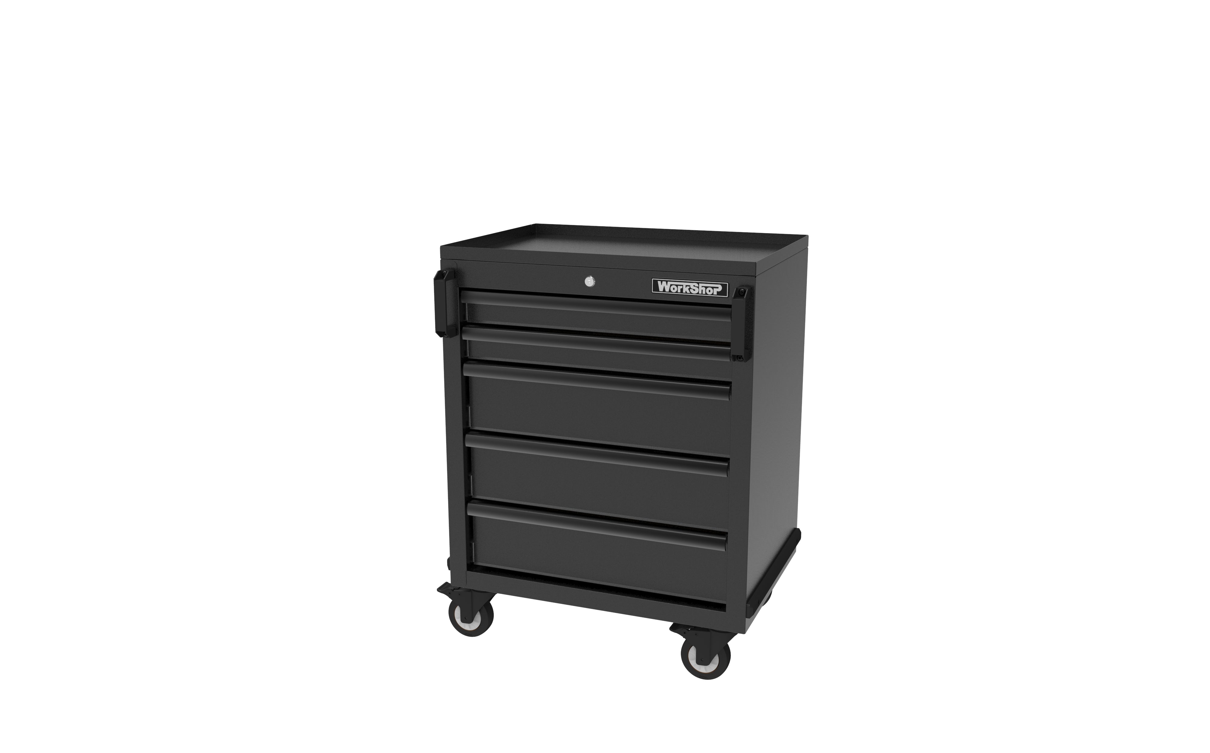 Arredo Officina Workshopitaly MPS 27 inox 3mt. Total Black + set 74 utensili Usag