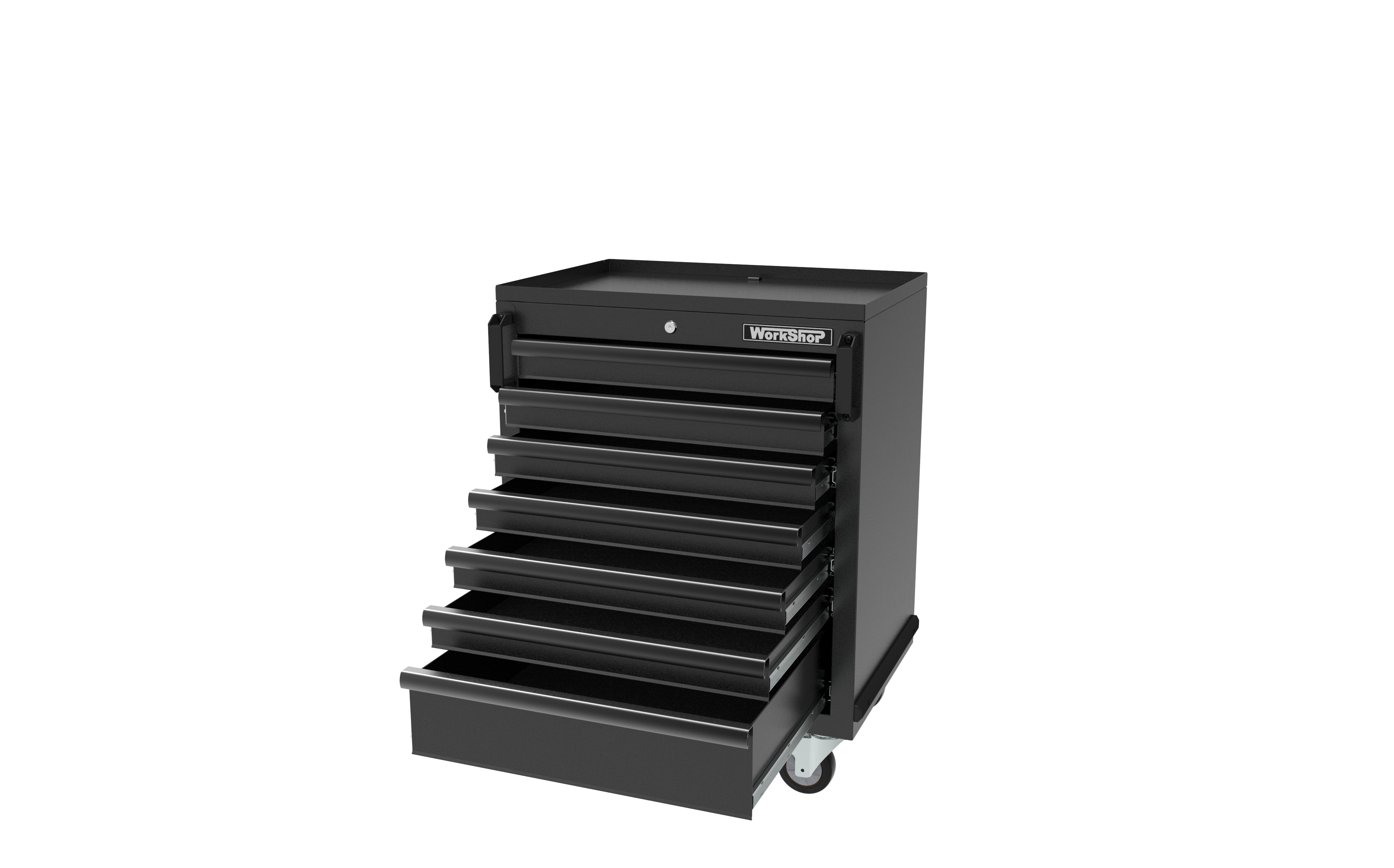 Arredo Officina Workshopitaly MPS 09  legno 5,87mt. + 2,14mt. Total Black