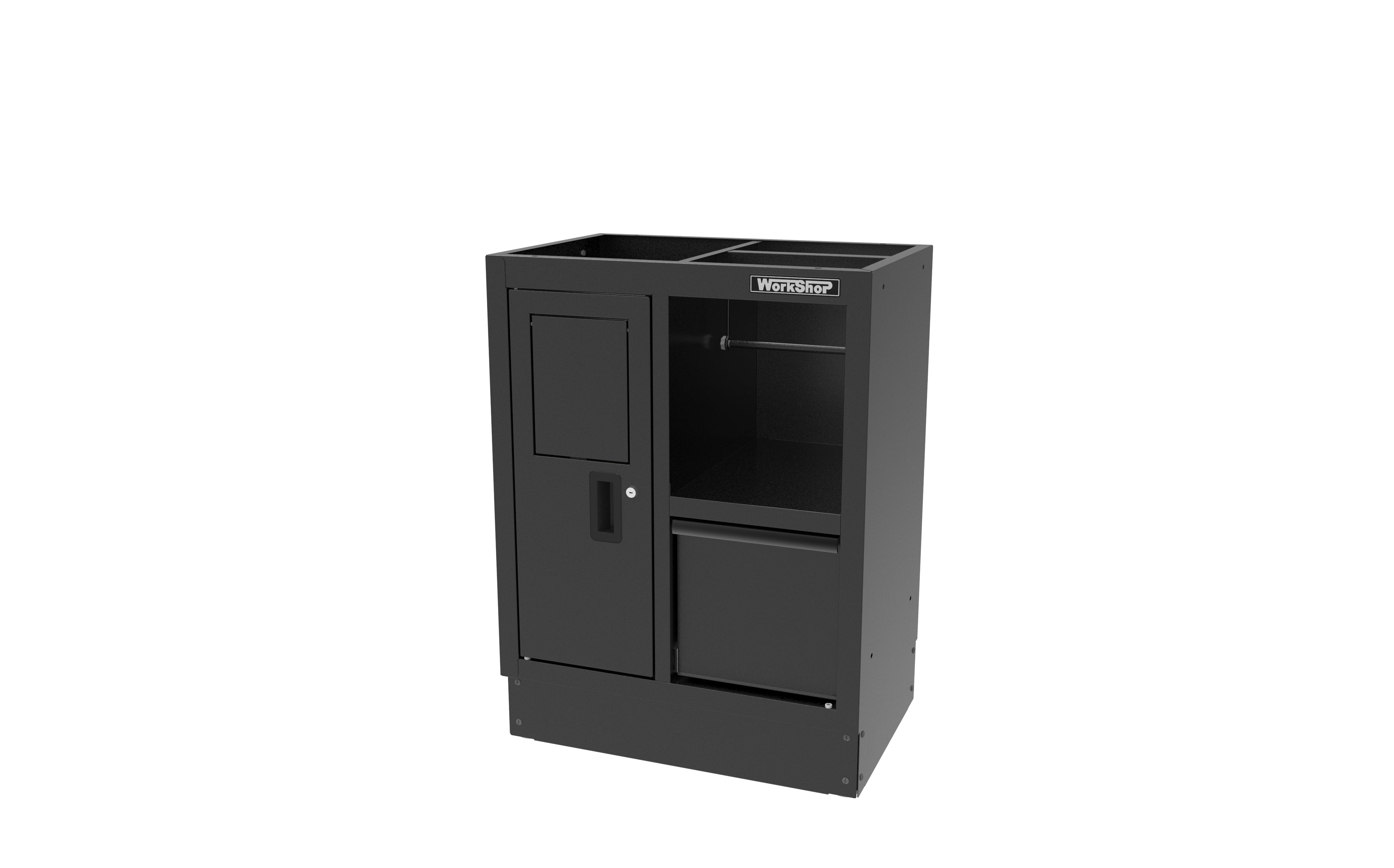 Arredo Officina Workshopitaly MPS 05 legno 3mt. Total Black