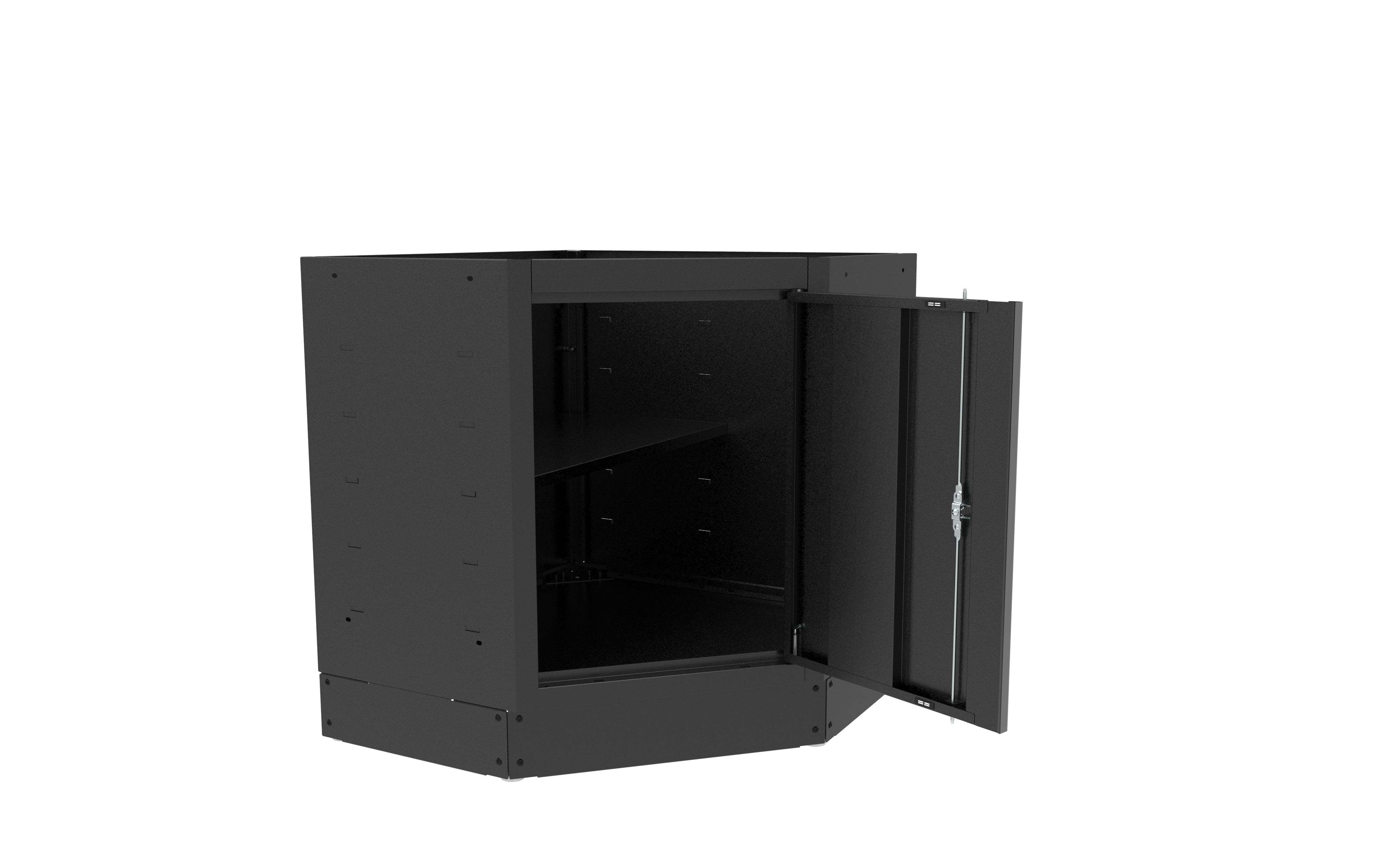 Arredo Officina Workshopitaly MPS 19 legno 3510  x 2830 mm Total Black