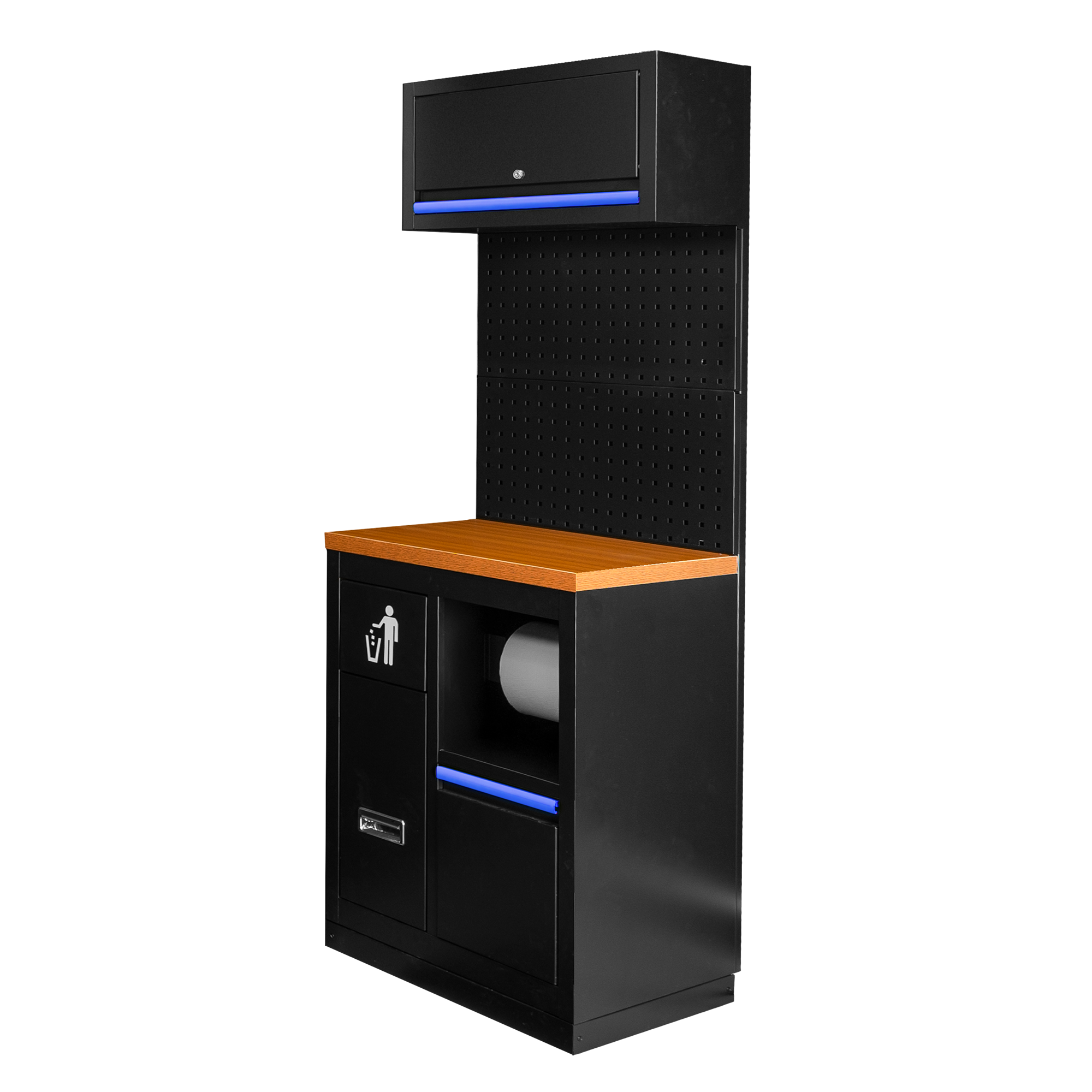 SET DI MOBILI MODULARI (7 PEZZI) - BLU SERIE524B JBM