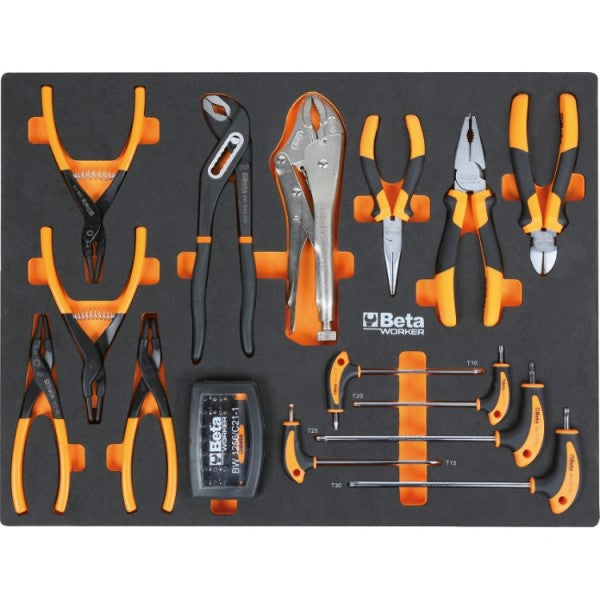 Assortimento 268 utensili UNIVERSALI Beta BW 5945/2023 per arredo C45