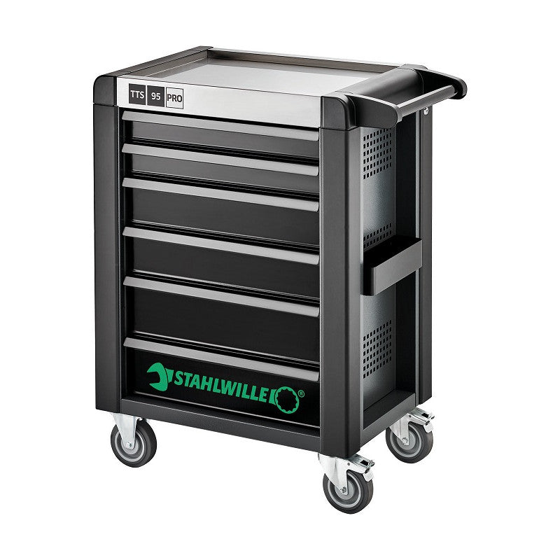 Carrello da officina a 6 cassetti 95PRO - VUOTO - STAHLWILLE NERO
