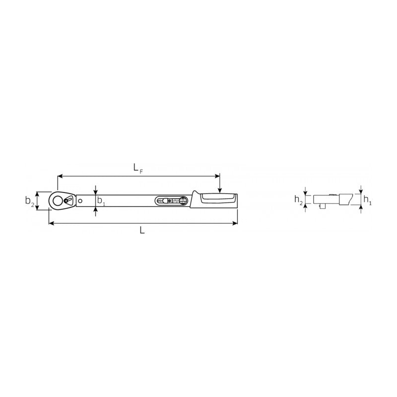 Chiave dinamometrica MANOSKOP 721/15 QUICK 1/2" Range 30-150Nm - STAHLWILLE
