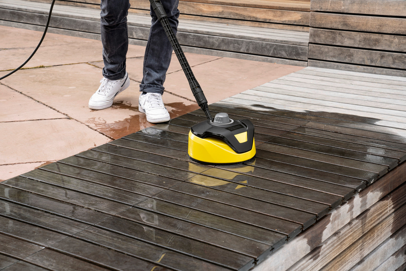 Idropulitrice Karcher K5 Black  145 Bar 2,1Kw + lavapavimenti T5