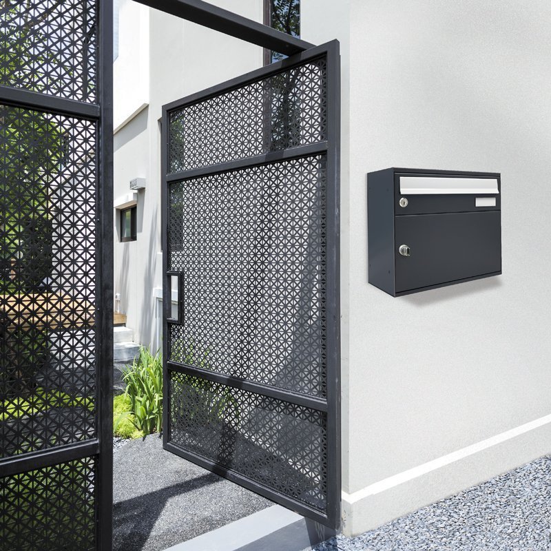 Cassetta Postale Con Vano Portapacchi EasyBox ALUBOX