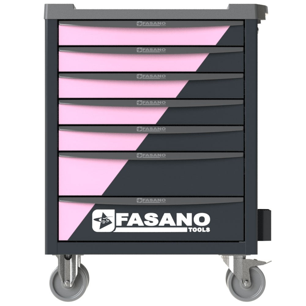 CARRELLO PORTA UTENSILI BI COLOR MOD. FG 100VD/AS342  BI COLOR + ALLESTIMENTO 342 UTENSILI