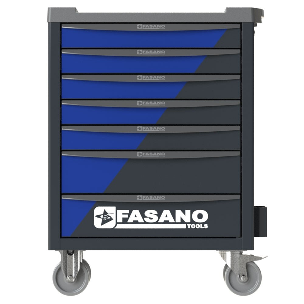 CARRELLO PORTA UTENSILI BI COLOR MOD. FG 100VD/AS342  BI COLOR + ALLESTIMENTO 342 UTENSILI