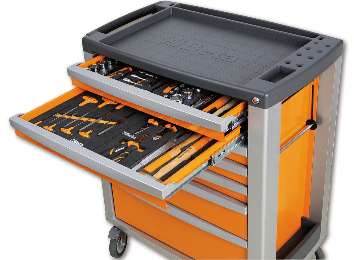 Carrello Beta C39 7 Cassetti + allestimento 181 utensili PRO