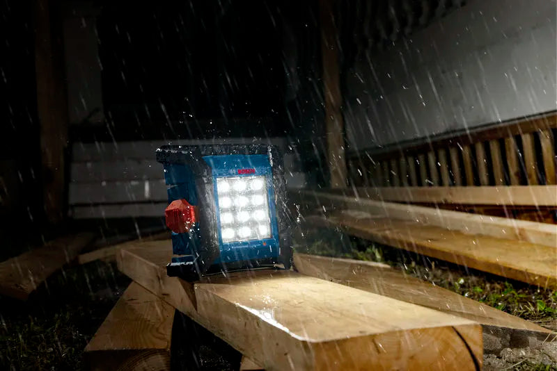 Lampada da cantiere a batteria Bosch GLI18V-1500 PRO