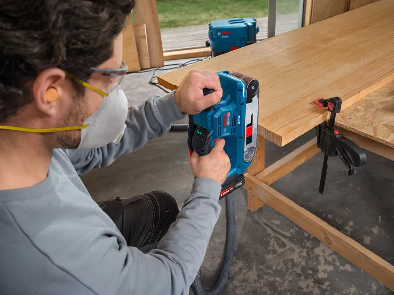 Levigatrici a nastro Bosch GBS18V-75 PRO