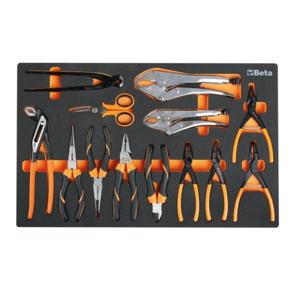 Combinazione arredo officina RSC50 2.0 con 411 utensili Beta RSC50 F/411UT + FRIGORIFERO PROMO SUMMER 2026
