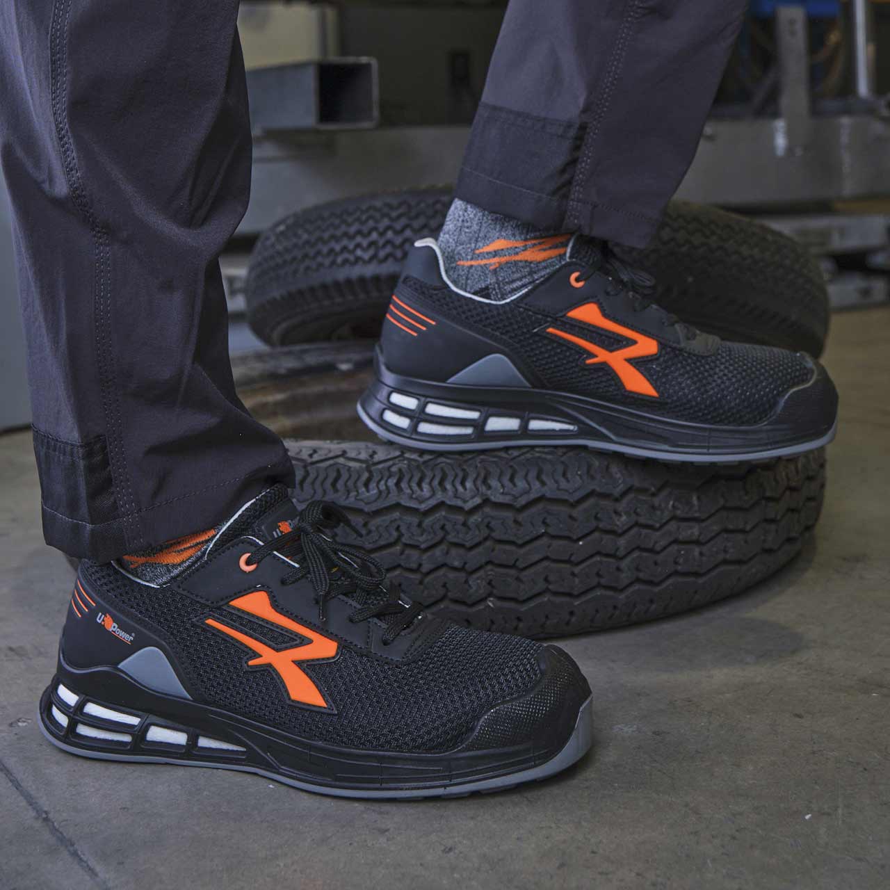Scarpe antinfortunistiche U-POWER IRVIN S1PS FO SR ESD