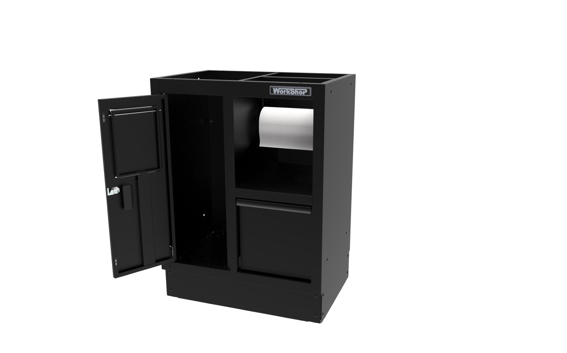 Arredo Officina Workshopitaly MPS 15 legno 2,82mt. x 2,82mt. Total Black