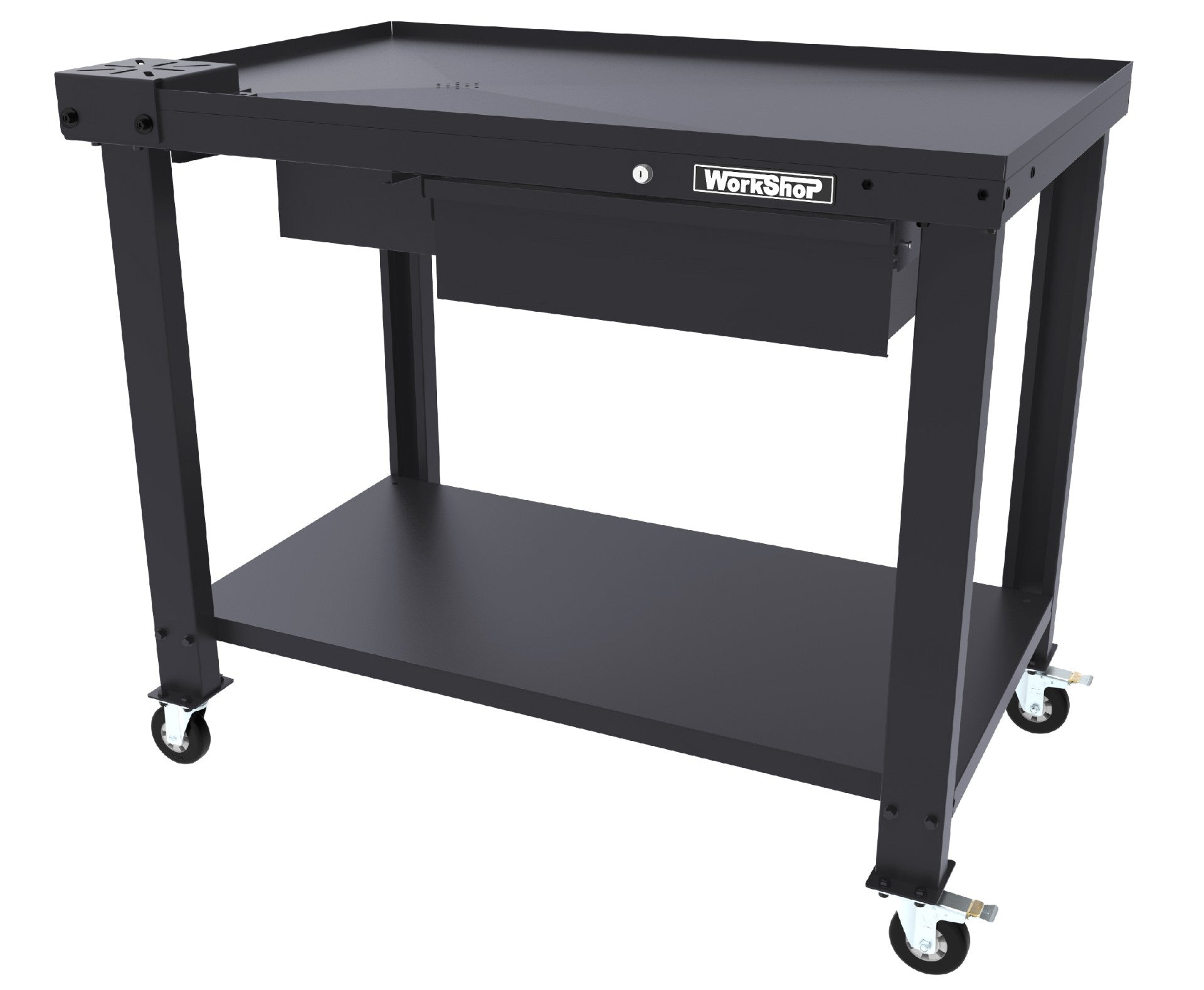 Banco recupero olio con supporto morsa Workshopitaly Total Black