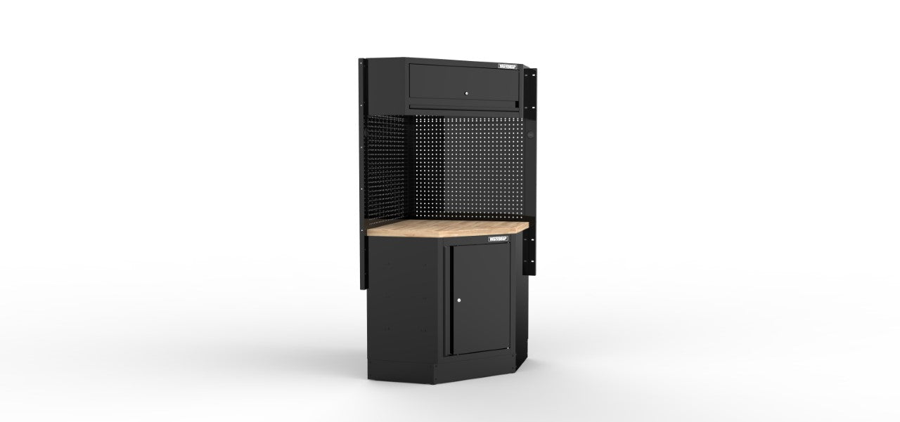 Arredo Officina Workshopitaly MPS 19 legno 3510  x 2830 mm Total Black