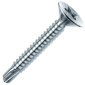 Viti autoperforanti drillex testa fresata svasata Mustad