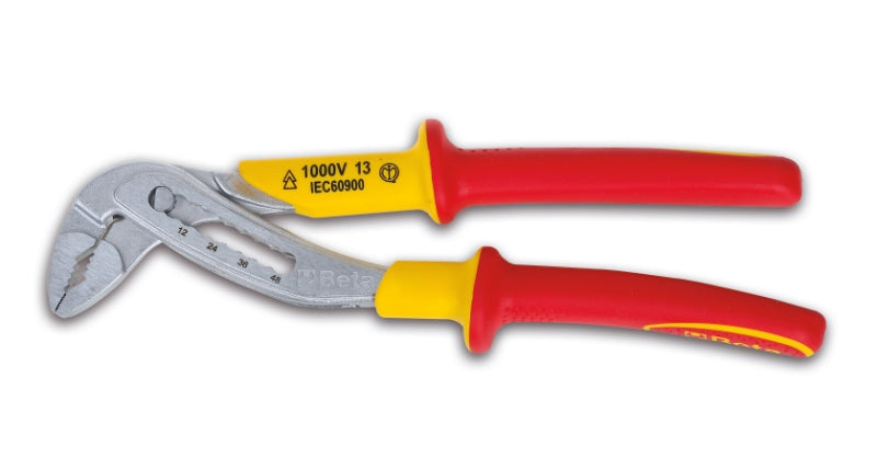 Pinze regolabili a cerniera chiusa, isolate 1000V Beta 1048MQ