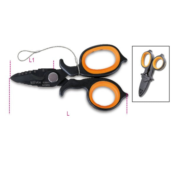 Forbici elettricisti doppio effetto H-SAFE Beta 1128BAX-HS