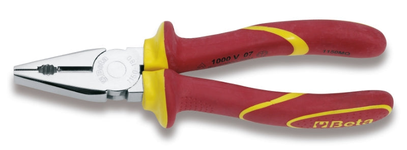 Pinze universali cromate Beta 1150MQ Isolamento 1000V