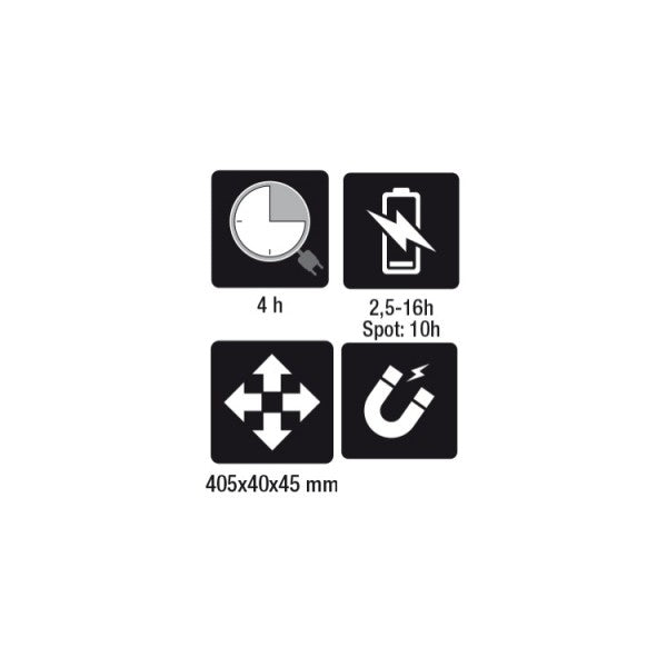 Lampada a LED snodata ricaricabile Beta 1838AM