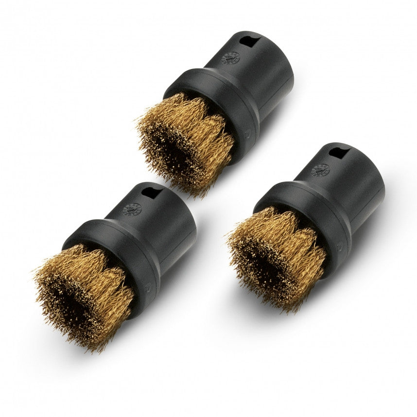 Set spazzoline tonde ottone Karcher 2.863-061.0