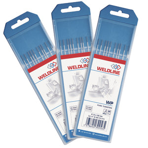ELETTRODO IN TUNGSTENO WLA20 - 2.0X175MM Lincoln conf.10pz. punta blu