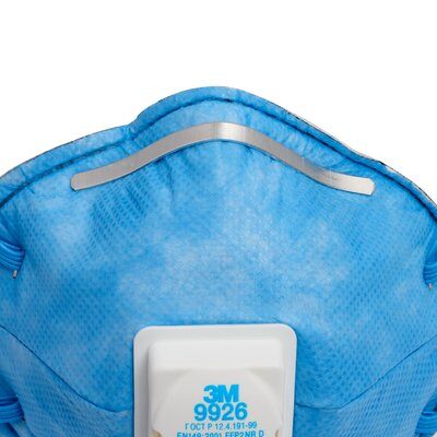 3M™ Respiratore 9926 carboni attivi (per Gas acidi) FFP2 NR D con valvola conf.10pz.
