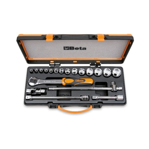 Set bussole 1/2" e cricchetto Beta 920MC/C14