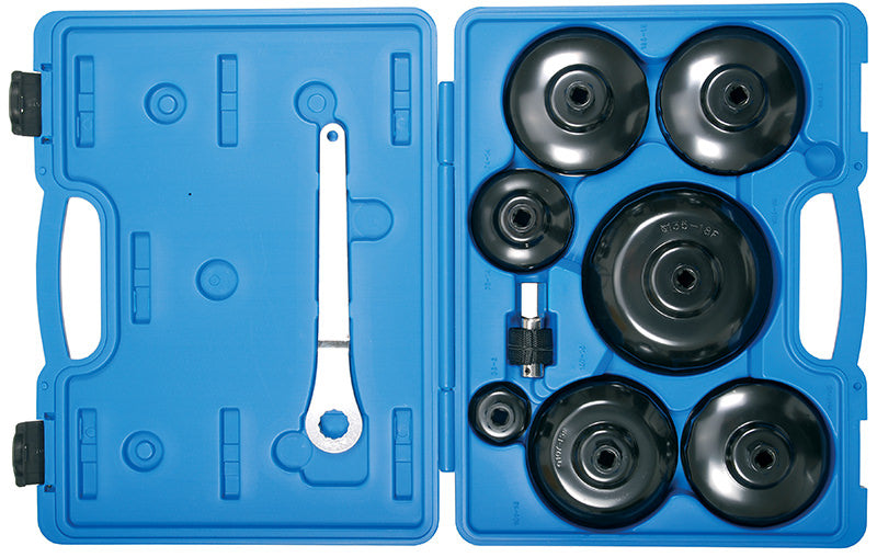 SET 9 PZ CHIAVI A TAZZA PER FILTRO OLIO	 BGS1019