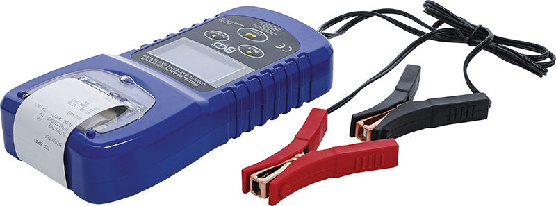 TESTER DIGITALE PER BATTERIA E SISTEMA DI RICARICA, CON STAMPANTE BGS2133