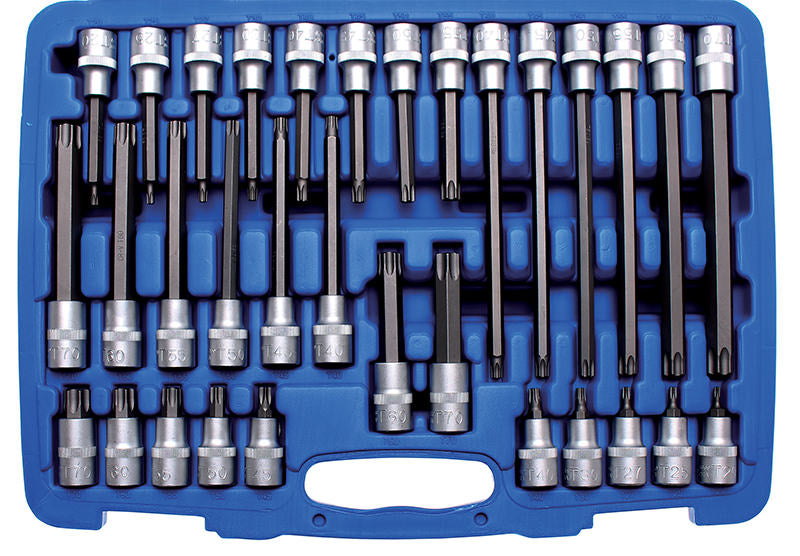 CASSETTA BUSSOLE 1/2" TORX 32PZ. ASSORTITI	 BGS5182
