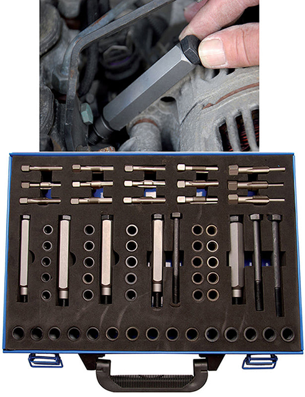 KIT DI RIPRISTINO PER FILETTI CANDELETTE, M8-M9-M10-M12 BGS8653